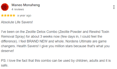 Customer review